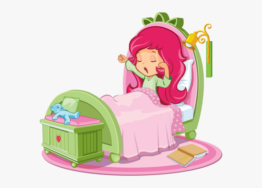 Charlotte Aux Fraises Png, Lit - Strawberry Shortcake Sleepy, Transparent Png, Free Download