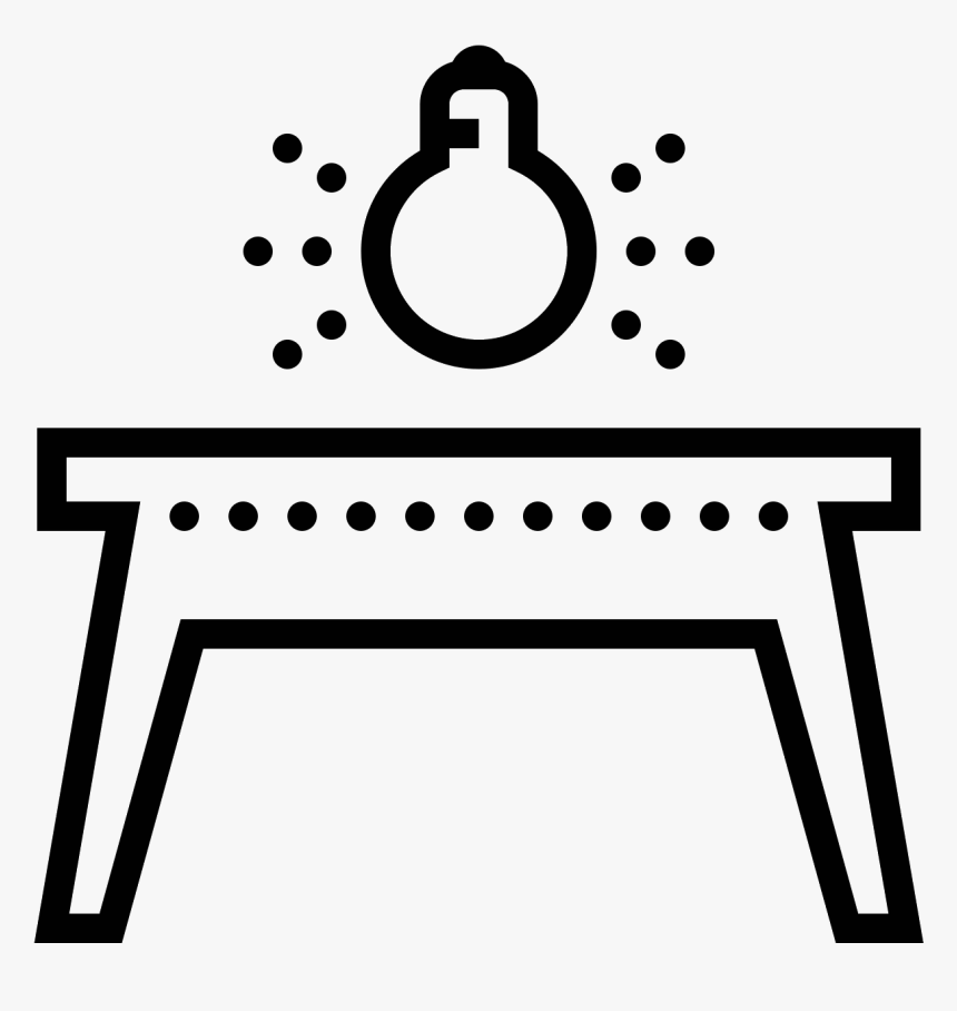 Dining Table Light Icon - Clock Clip Art, HD Png Download, Free Download