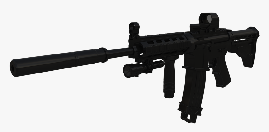 Side View - Firearm, HD Png Download, Free Download