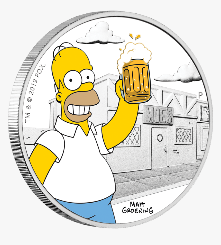 Homer Simpson , Png Download - Simpsons Coins, Transparent Png, Free Download