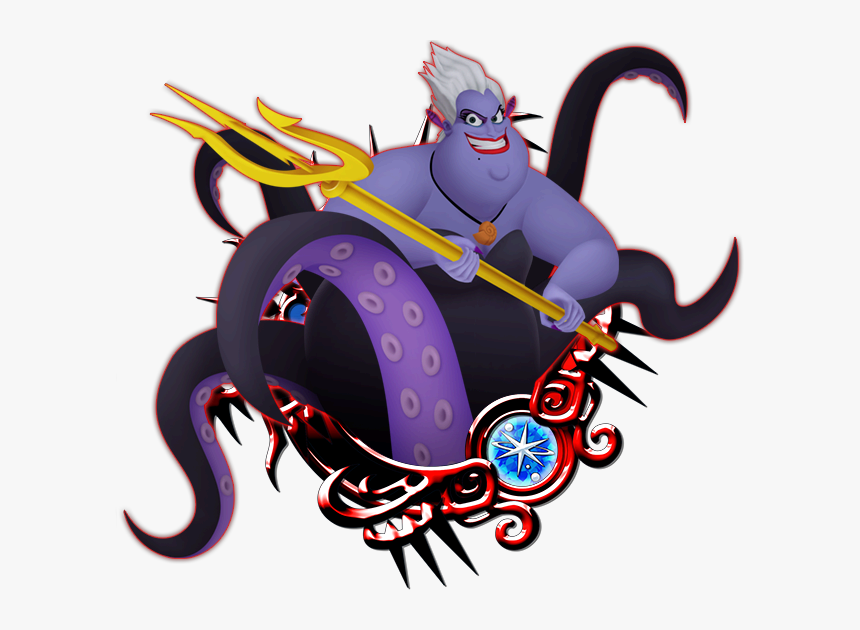 Hd Ursula - Kingdom Hearts Anti Aqua, HD Png Download, Free Download