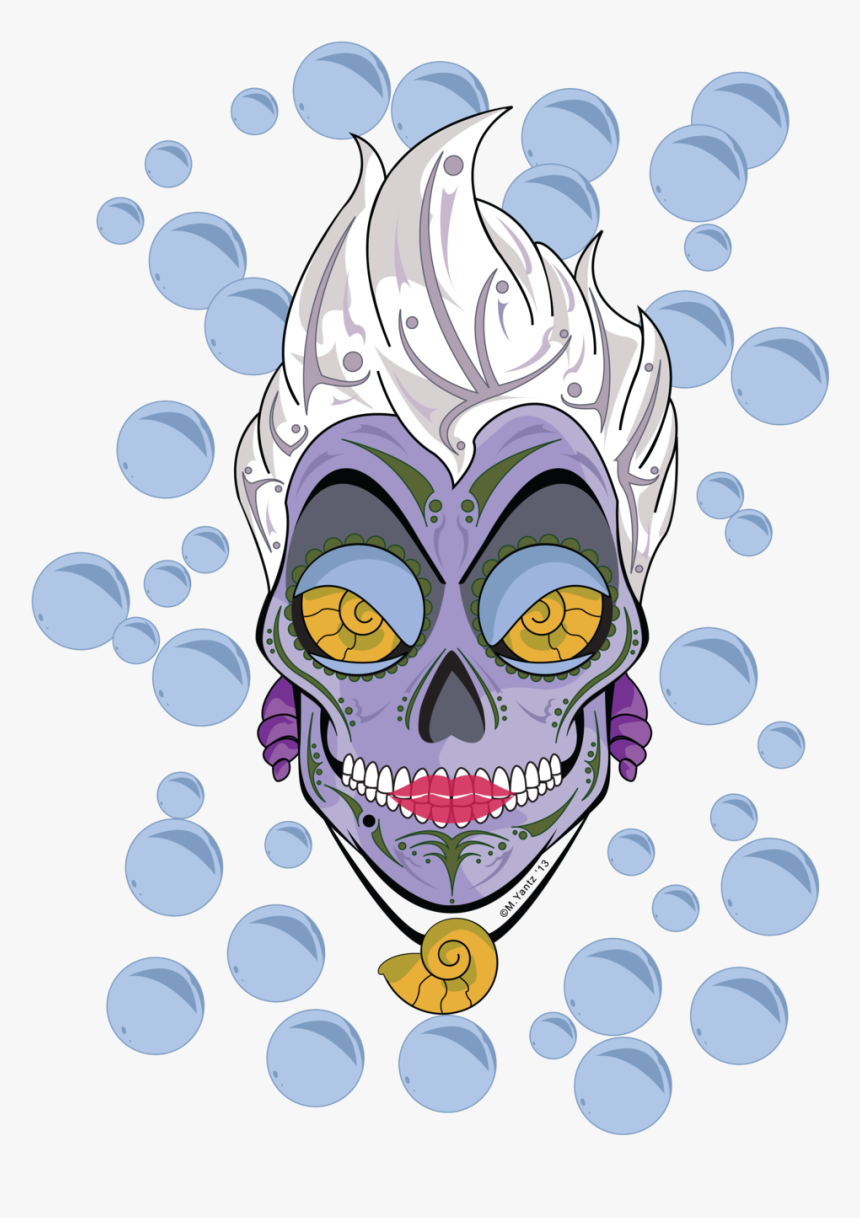 Ursula Sugar Skull, HD Png Download, Free Download