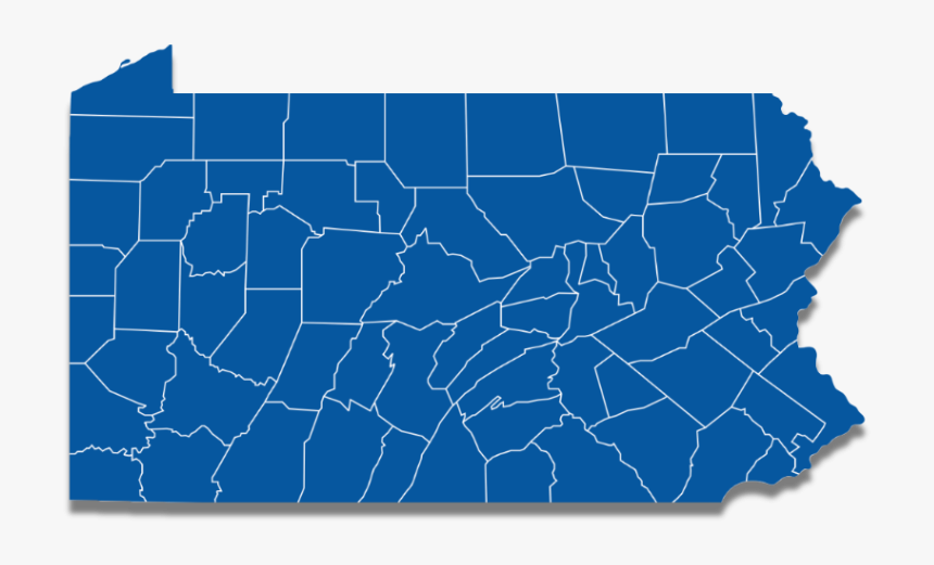 National Democrats - Swing Counties In Pennsylvania, HD Png Download, Free Download