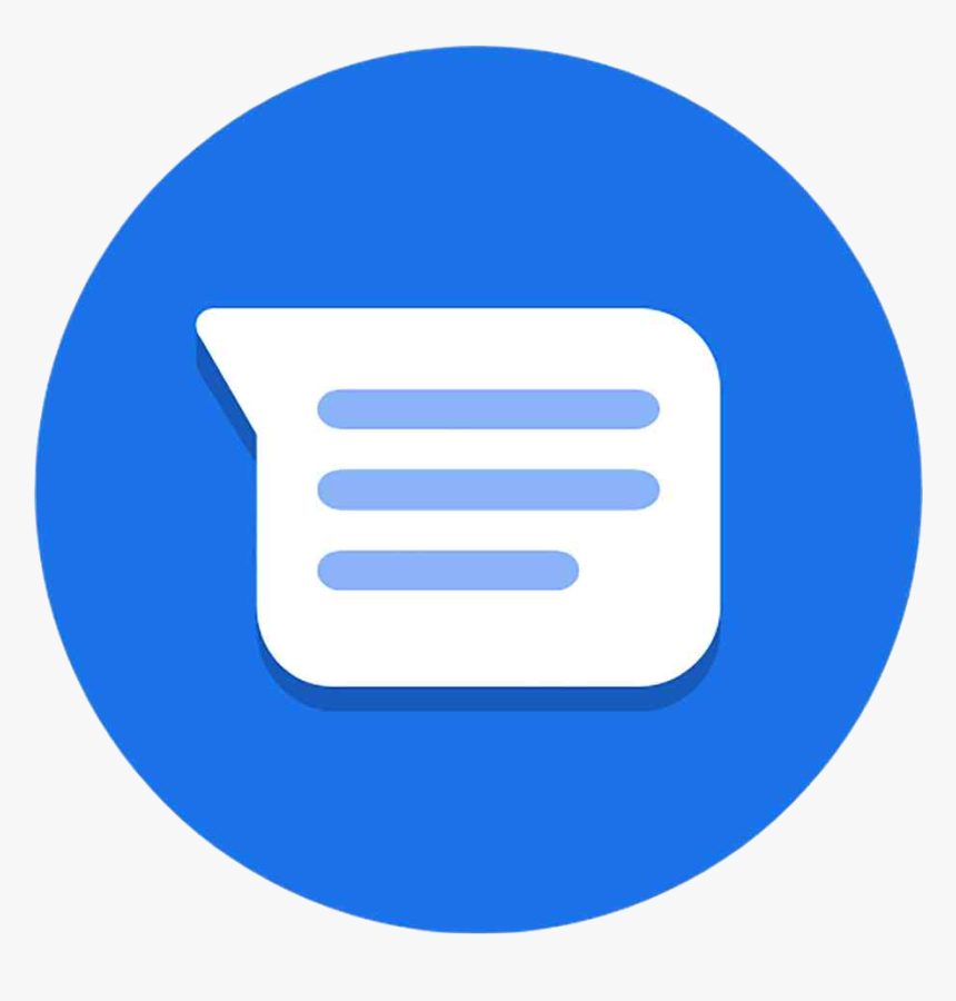 Facebook Messenger Round Icon, HD Png Download - kindpng