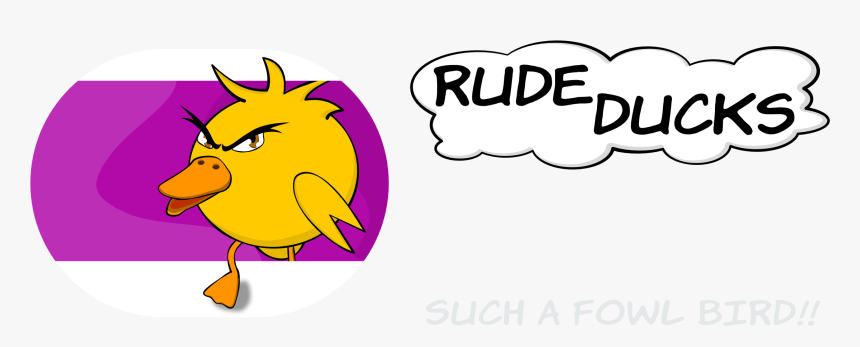 Rude Ducks Imessage Digital Stickers, HD Png Download, Free Download