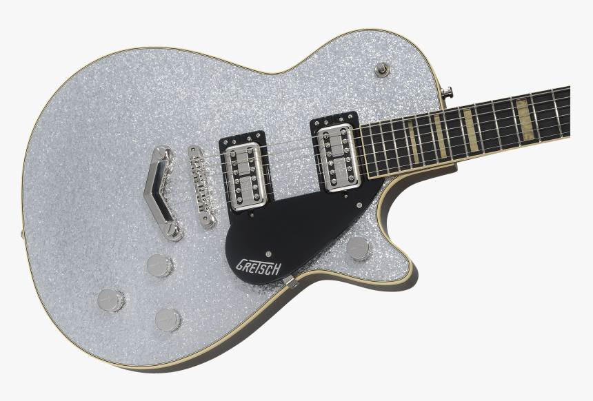 New Gretsch G6229 Players Edition Jet Bt V-stoptail - Gretsch Jet Bt Silver, HD Png Download, Free Download