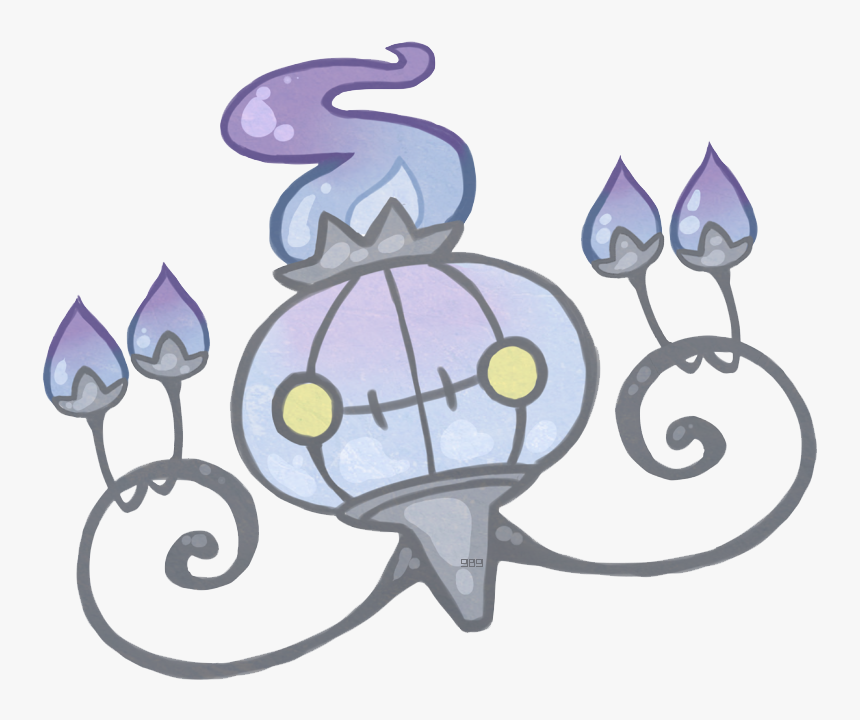 Fine, Chandelure Fire Blast, HD Png Download, Free Download