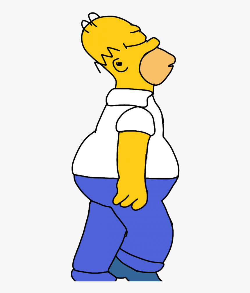 Homero Haciendo Berrinche - Cartoon, HD Png Download, Free Download