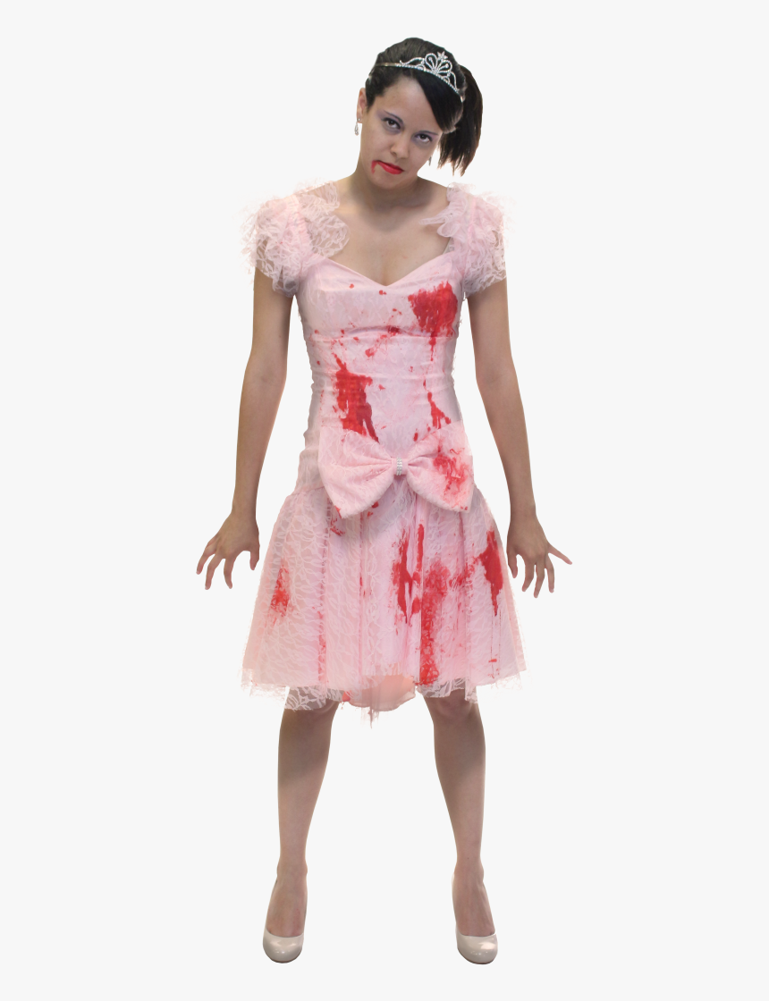 Zombie Prom Queen Costume - Costume Halloween Prom Queen Costume