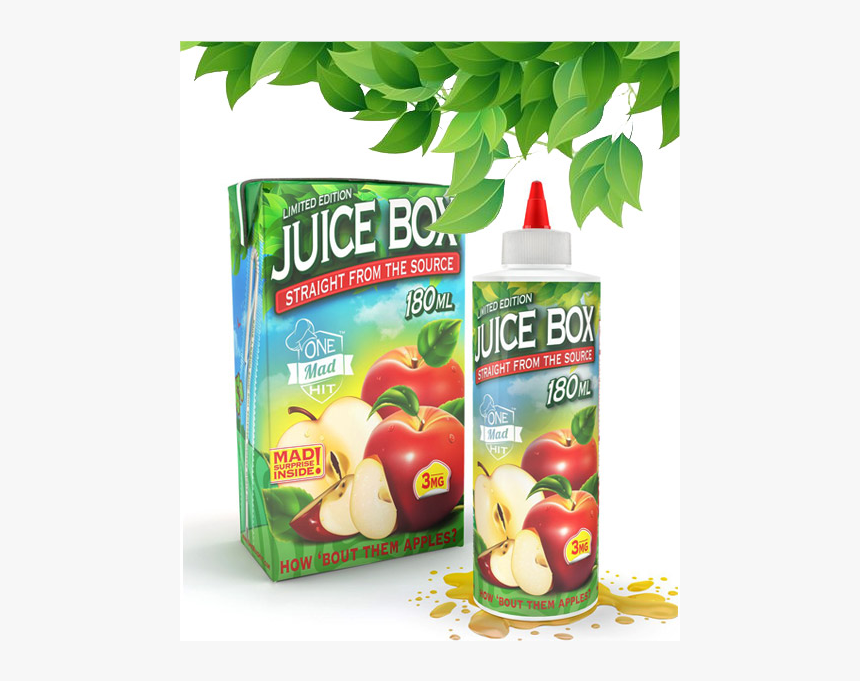 Limited Edition Juice Box Spinfuel Eliquid Review Team - Vape Flavor Juice Box, HD Png Download, Free Download