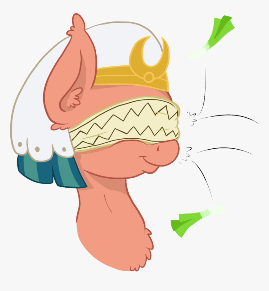 Paskanaakka, Blindfold, Bust, Chest Fluff, Derpibooru - Cartoon, HD Png Download, Free Download