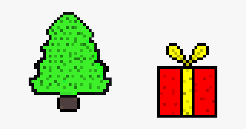 Christmas Presents Pixel Art, HD Png Download, Free Download