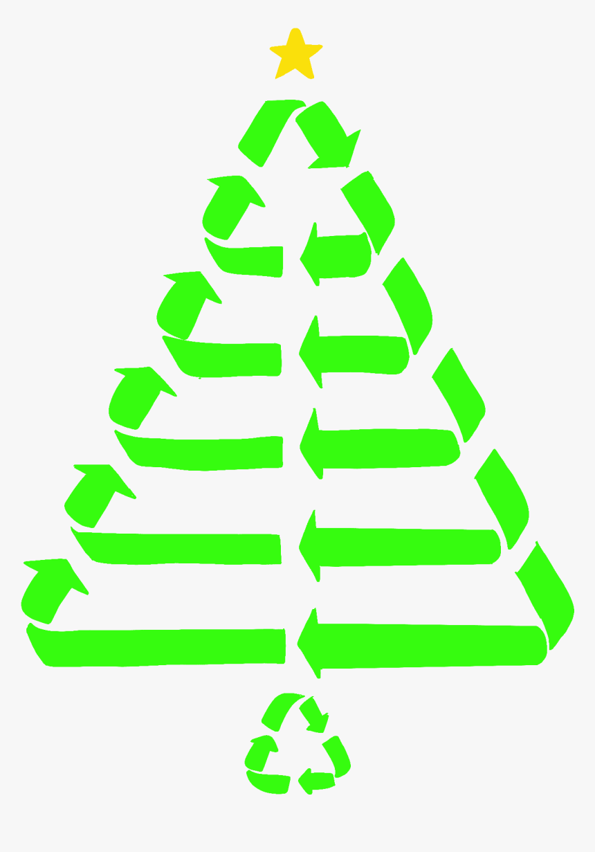 Eco Friendly Christmas Tree, HD Png Download, Free Download