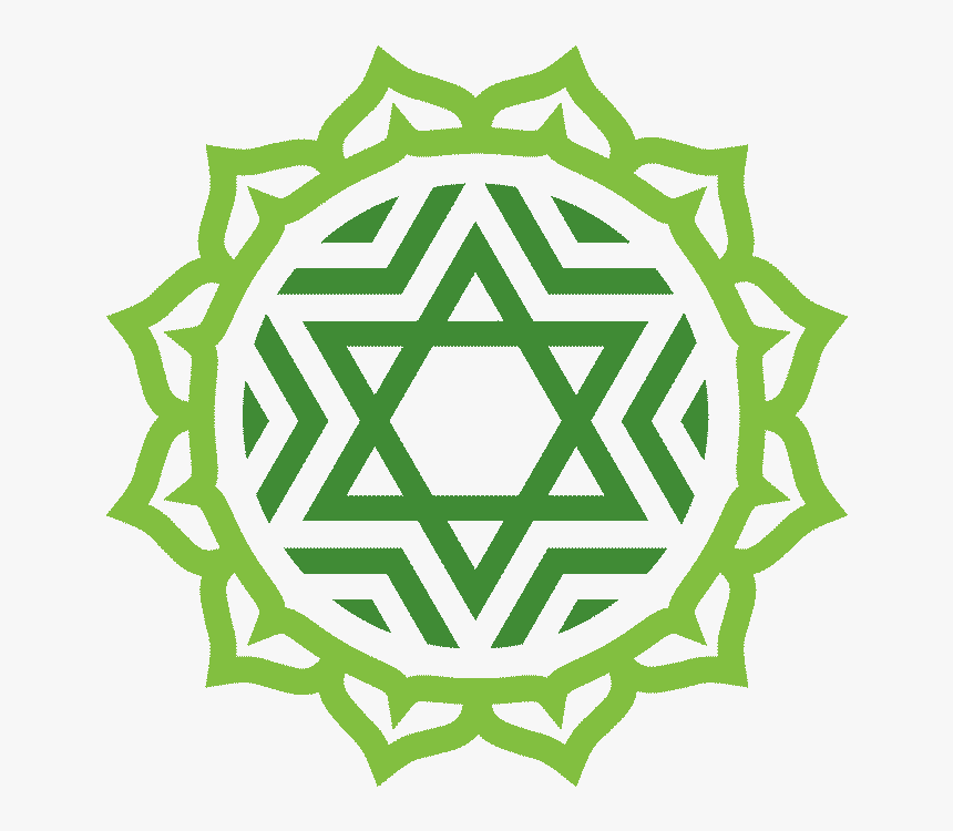 Heart Chakra Symbol - Anahata Chakra Png, Transparent Png, Free Download