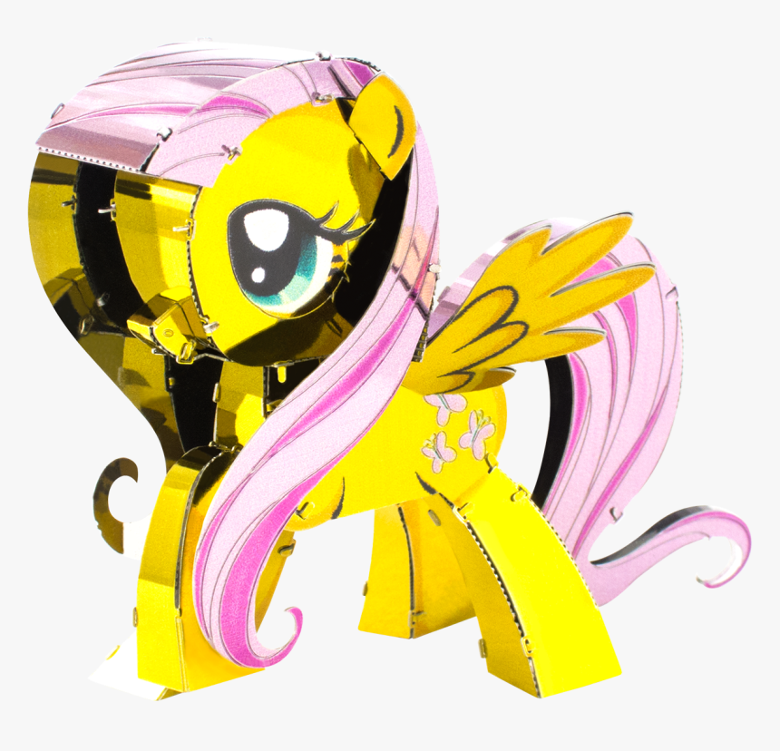 Metal Earth My Little Pony Fluttershy - Fluttershy, HD Png Download, Free Download