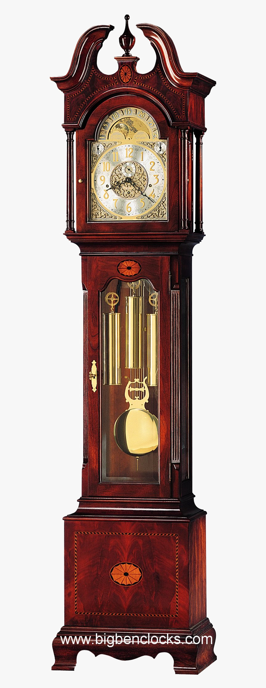 Grandfather Clock Png Image - 610 648 Taylor Howard Miller Taylor Grandfather Clock, Transparent Png, Free Download