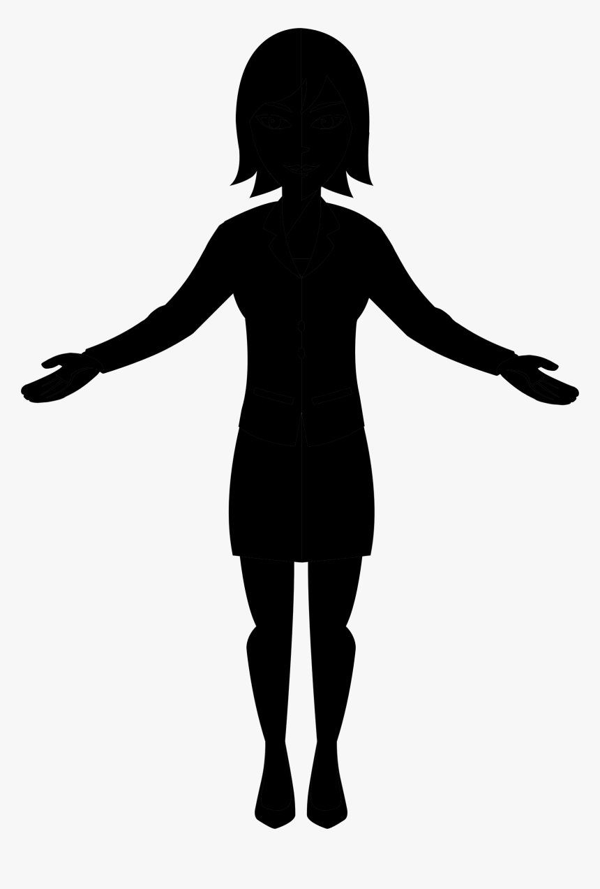 Clip Art Silhouette Vector Graphics Woman Image - Female Silhouette Clipart, HD Png Download, Free Download