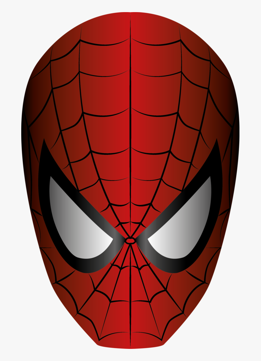Vector Spiderman By Xx - Spiderman Mask Vector, HD Png Download - kindpng