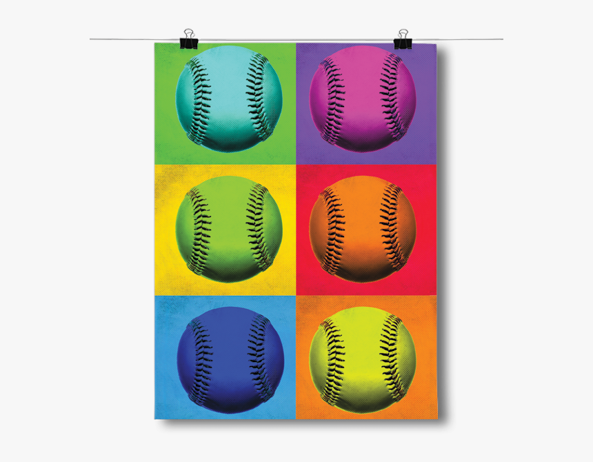 Pop Art - Baseball - Baseball Pop Art, HD Png Download, Free Download