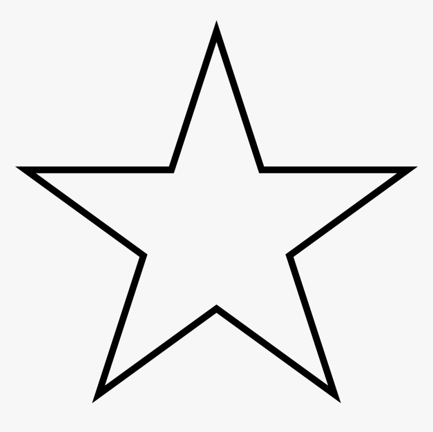 Stars - Cut Out Stars Shapes, HD Png Download - kindpng