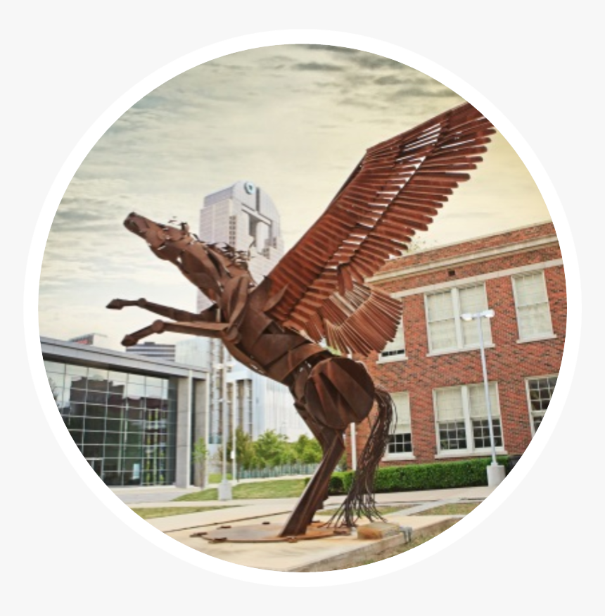 Educational Opportunities Edop Pegasus - Statue, HD Png Download, Free Download