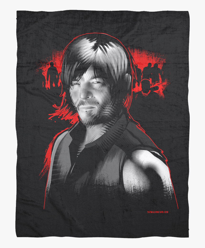 Daryl Dixon Premium Fleece Blankets "
 Class= - Christmas Day, HD Png Download, Free Download