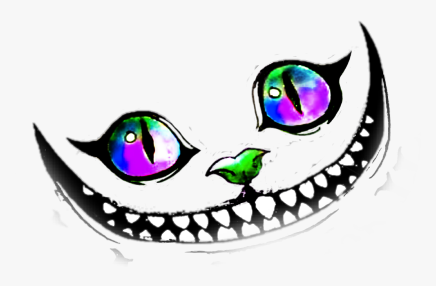 cheshirecat smile Cheshire Cat Alice In Wonderland Drawings, HD Png