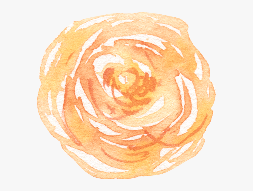 #orange #flower #floral #watercolor #watercolours #ftestickers - Persian Buttercup, HD Png Download, Free Download