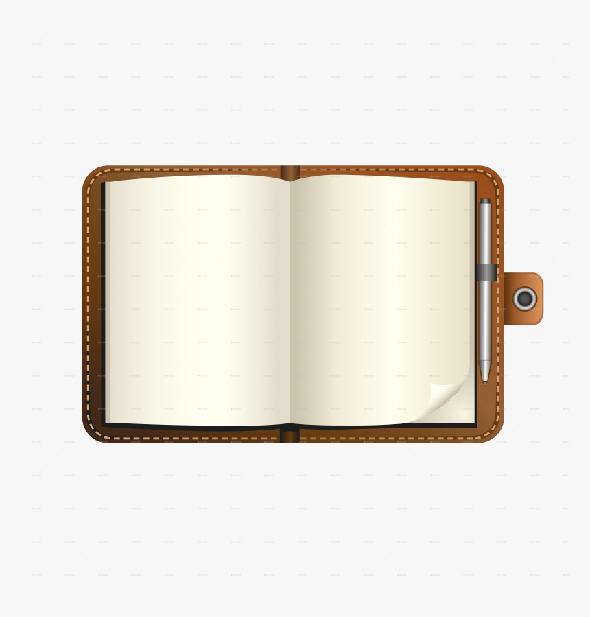 Open Notebook Png - Notebook, Transparent Png, Free Download