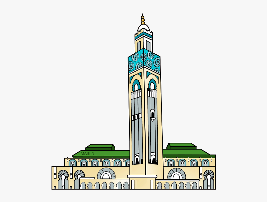 Mosque - Mosquée Hassan 2 Png, Transparent Png, Free Download