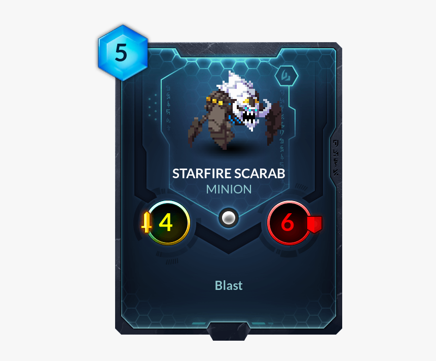 Starfire Scarab - Duelyst Card, HD Png Download, Free Download