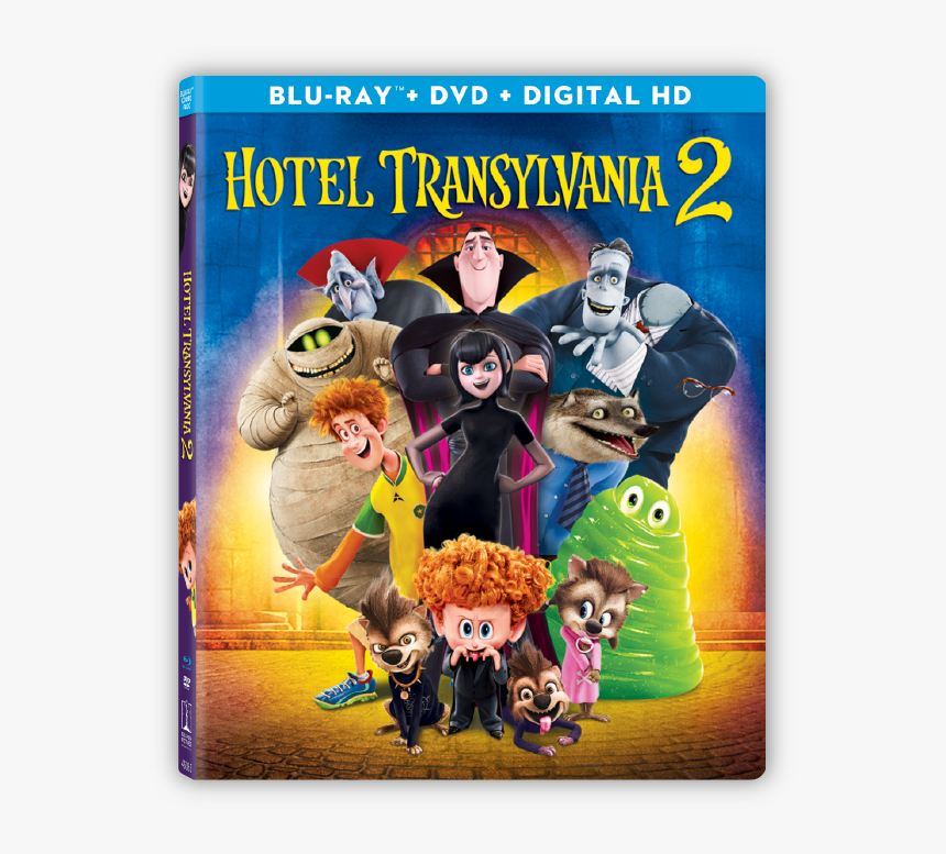 Blu Ray Hotel Transylvania 2, HD Png Download, Free Download