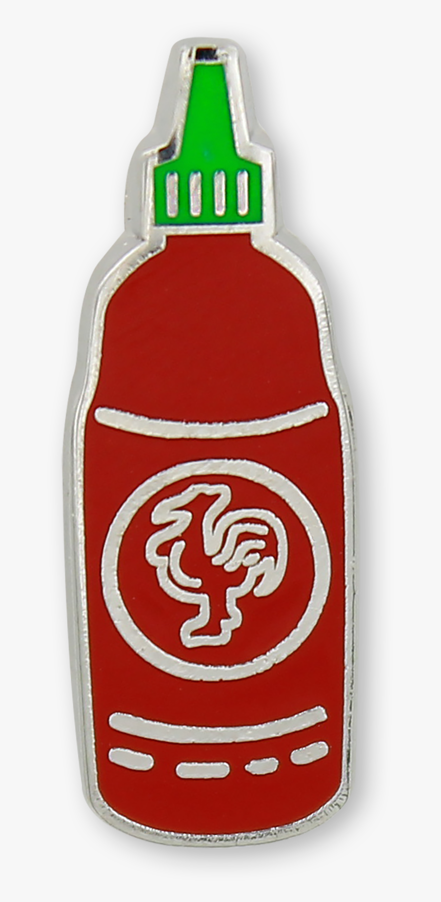 Sriracha Enamel Pin - Plastic Bottle, HD Png Download, Free Download