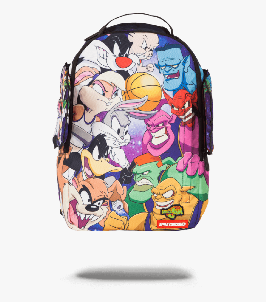 Space Jam Sprayground Backpacks Nba, HD Png Download, Free Download