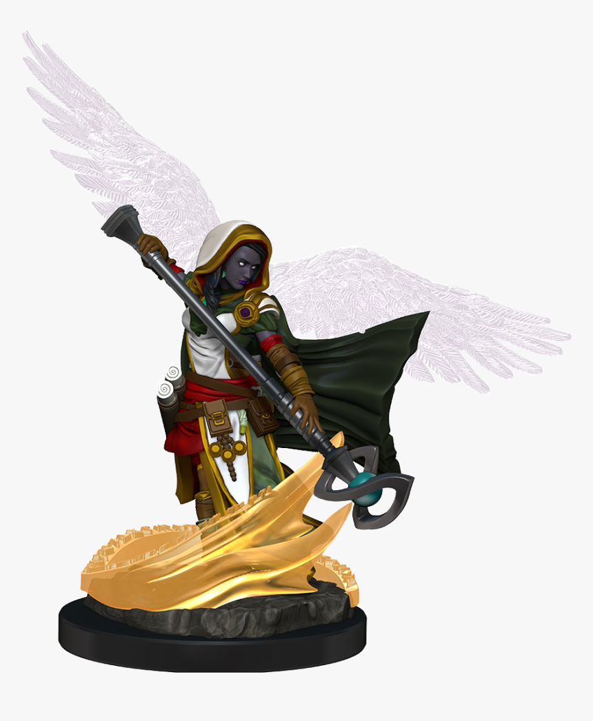 Dungeons & Dragons Icons Of The Realms Miniature Aasimar - Nolzur's Marvelous Miniatures Aasimar Wizard, HD Png Download, Free Download