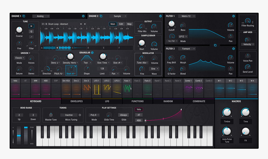 Arturia Adds Big New Features On Pigments 2 Upgrade - Arturia Pigments, HD Png Download, Free Download