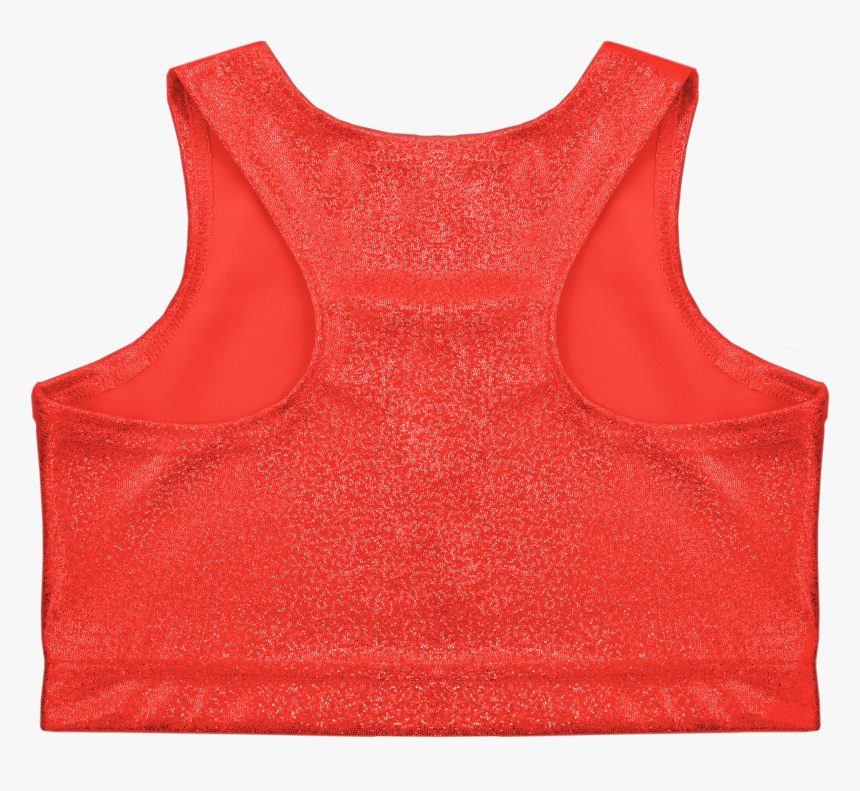 Home Clothing Kids Sports Bras Crop Tops Kids Coral - Vest, HD Png Download, Free Download