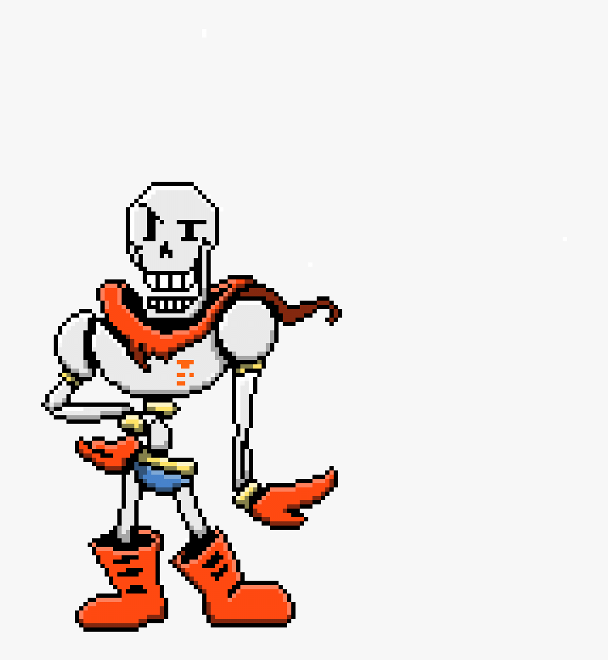 Papyrus Undertale, HD Png Download - kindpng