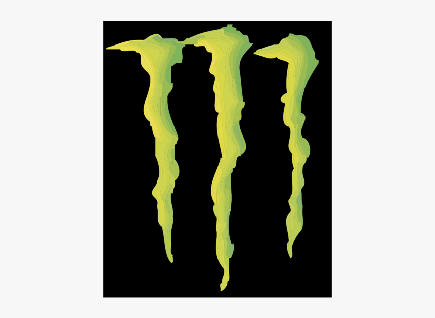 White Monster Energy Logo, HD Png Download, Free Download