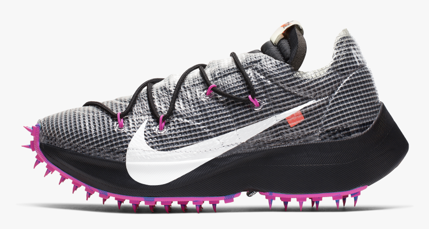 Off-white X Nike Vapor Street "laser Fuchsia" - Off White Vapor Max, HD Png Download, Free Download