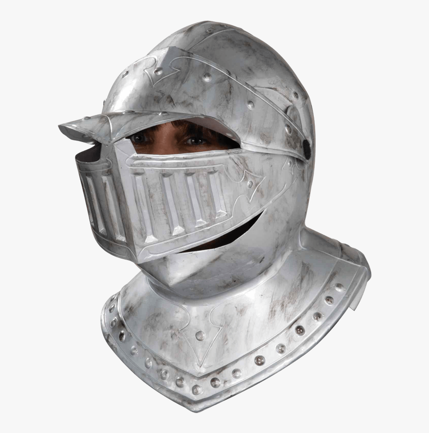 Classic Knight Costume Helmet - Costume, HD Png Download, Free Download