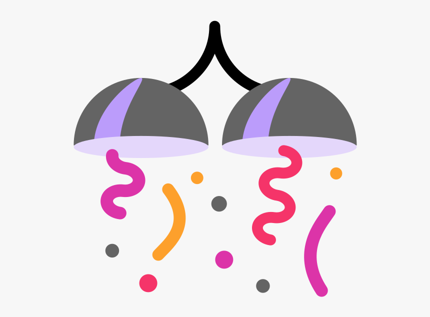 Confetti Emoji, HD Png Download, Free Download