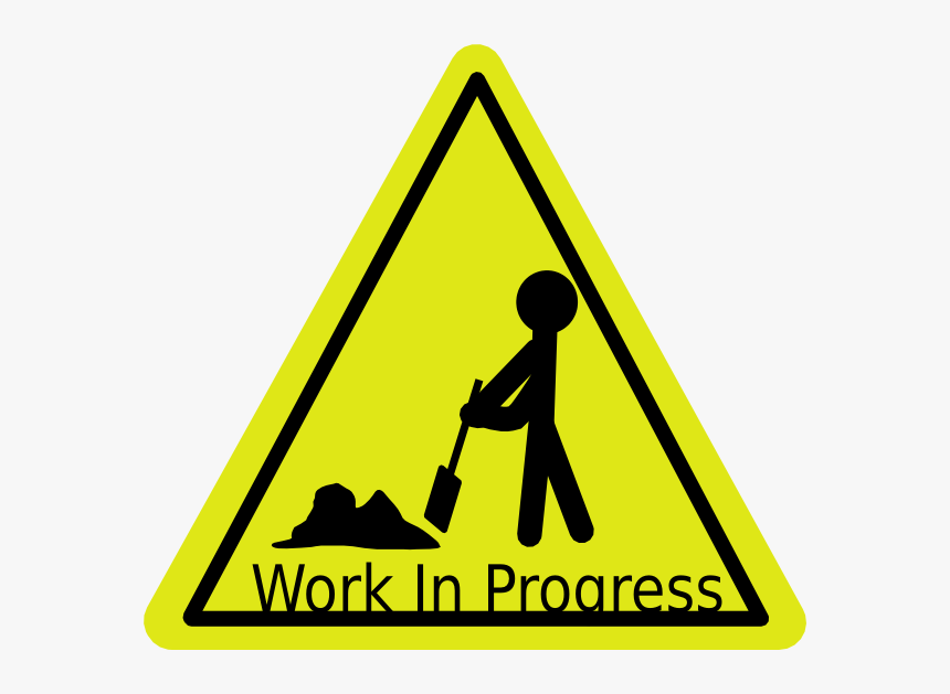 Work In Progress Clipart, HD Png Download, Free Download