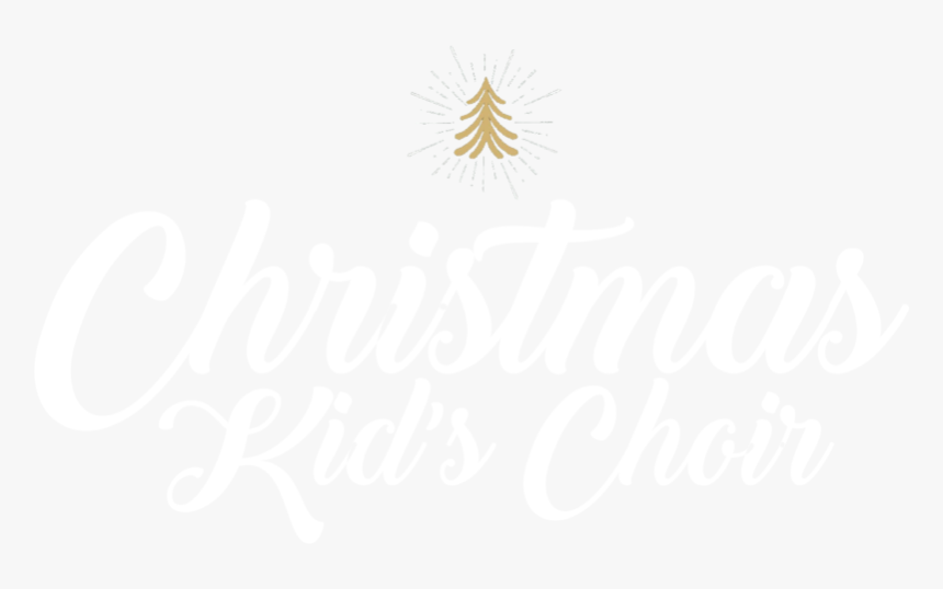 Christmas Kids Choir - Calligraphy, HD Png Download, Free Download