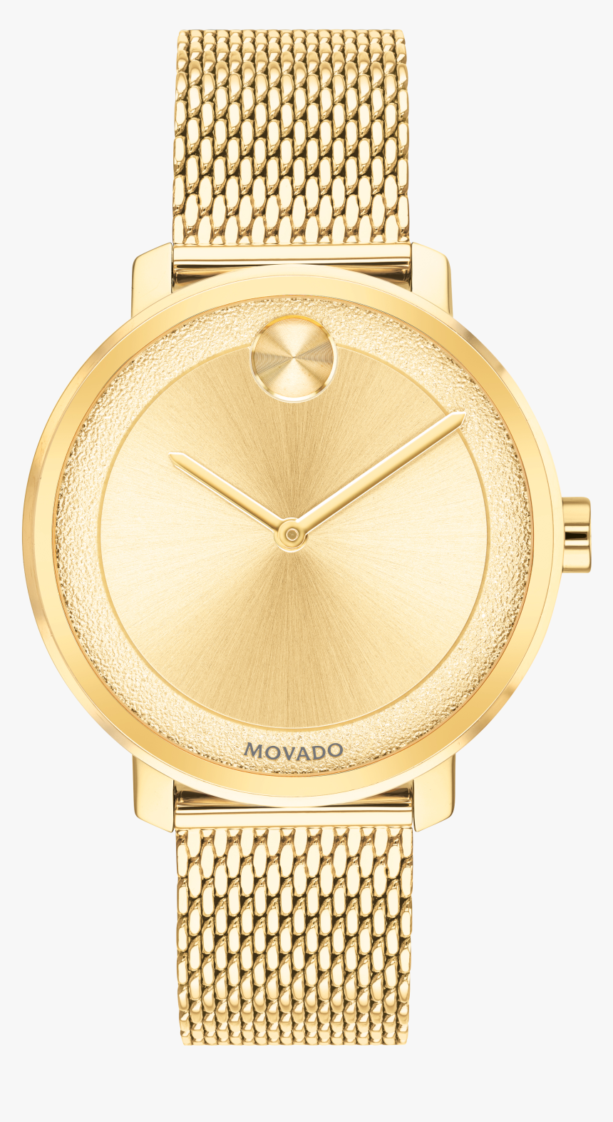 Movado Bold Shimmer - Gold Watch, HD Png Download, Free Download