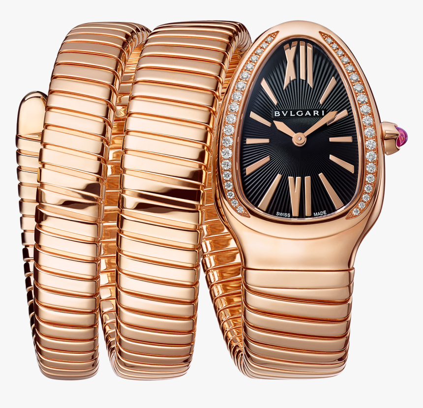 Bulgari Serpenti Watch Gold, HD Png Download, Free Download