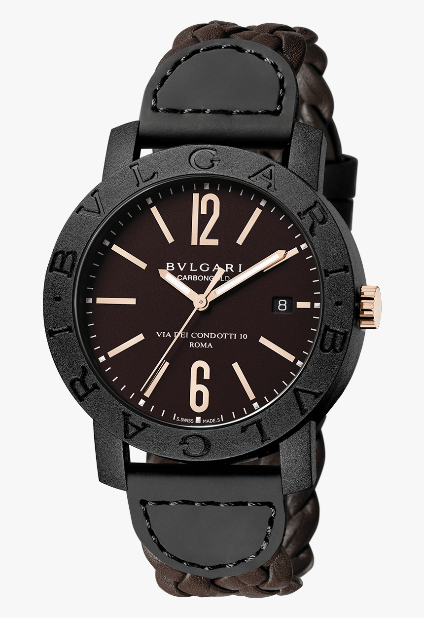 Carbon Gold Bulgari Black, HD Png Download, Free Download