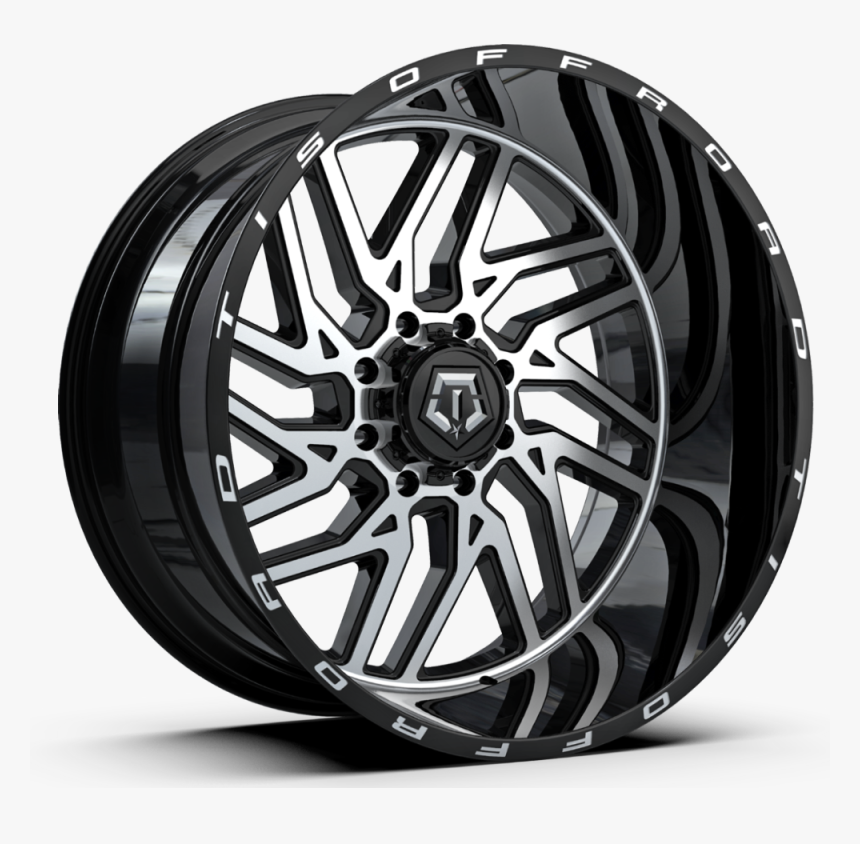 Gloss Black Machined Face - Hostile Wheels, HD Png Download, Free Download