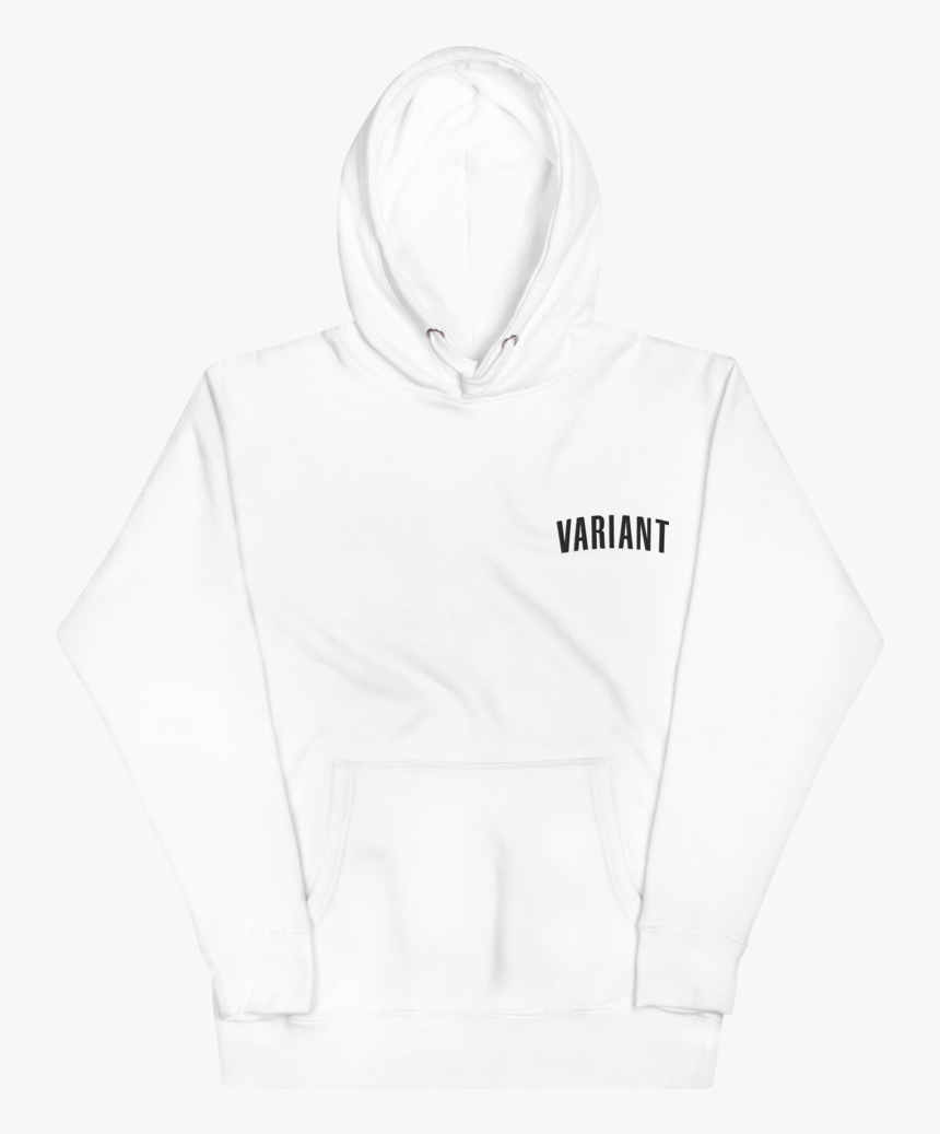 Image Of Variant White Hoodie - Hoodie, HD Png Download, Free Download