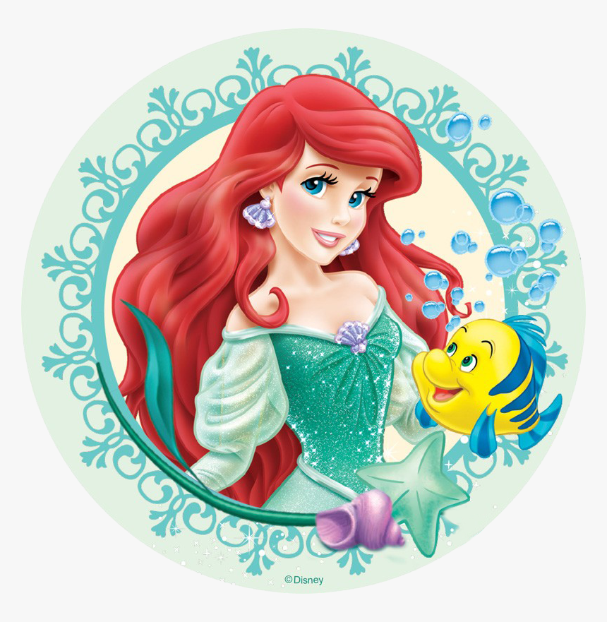 Disney Princess The Little Mermaid Ariel and Scuttle Cake Topper Decor –  Bling Your Cake